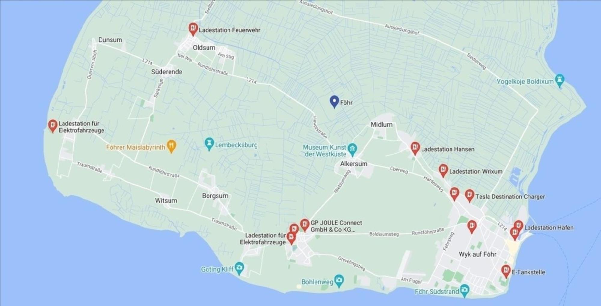 Pension Hilligenlei Zi 02 Dz Wyk auf Fohr Bagian luar foto